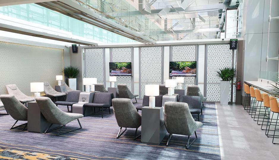 Quiet area (earlier visit), Marhaba Lounge Singapore T3.